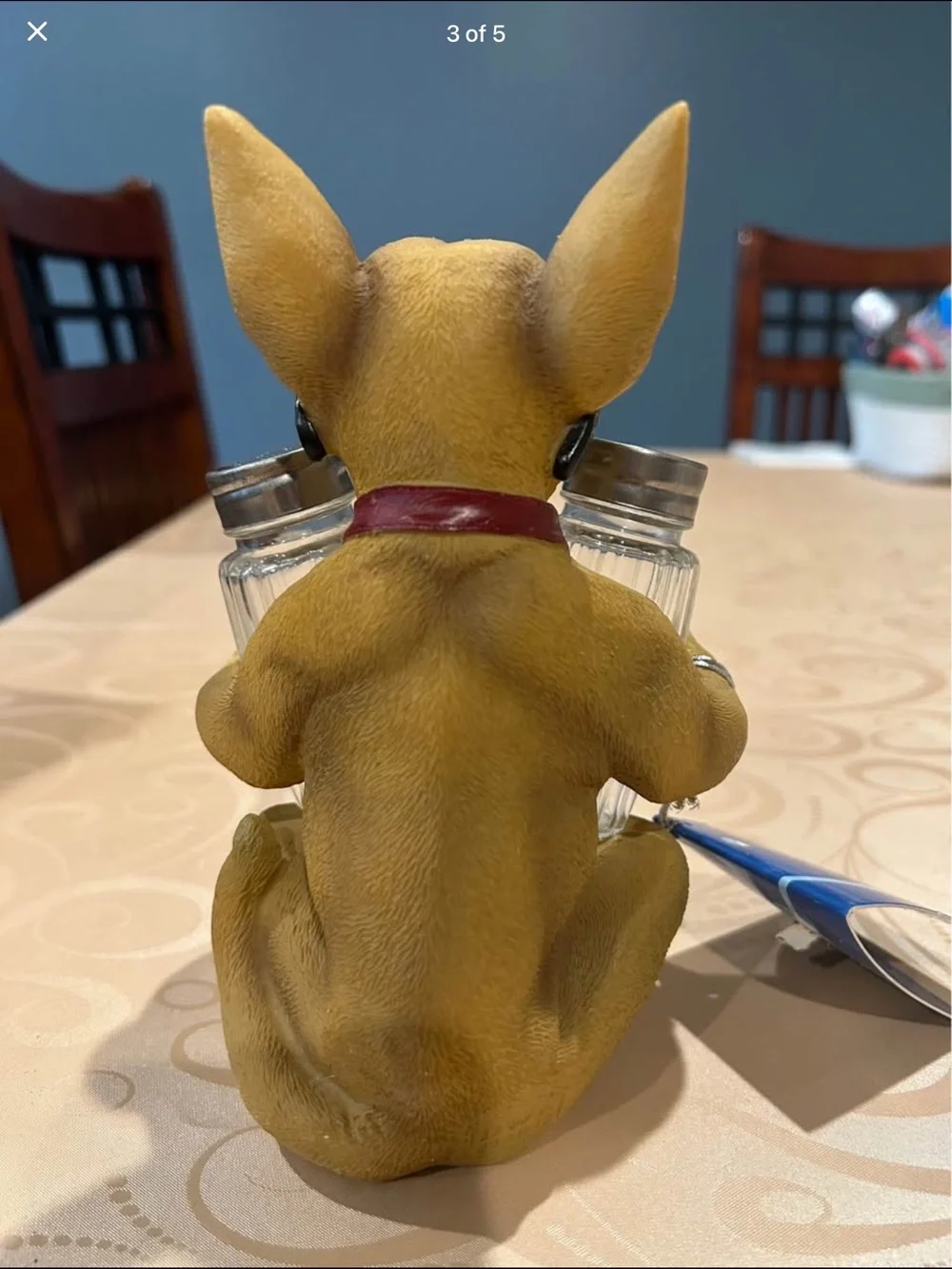 New - Chihuahua Dog Salt and Pepper Shaker Set